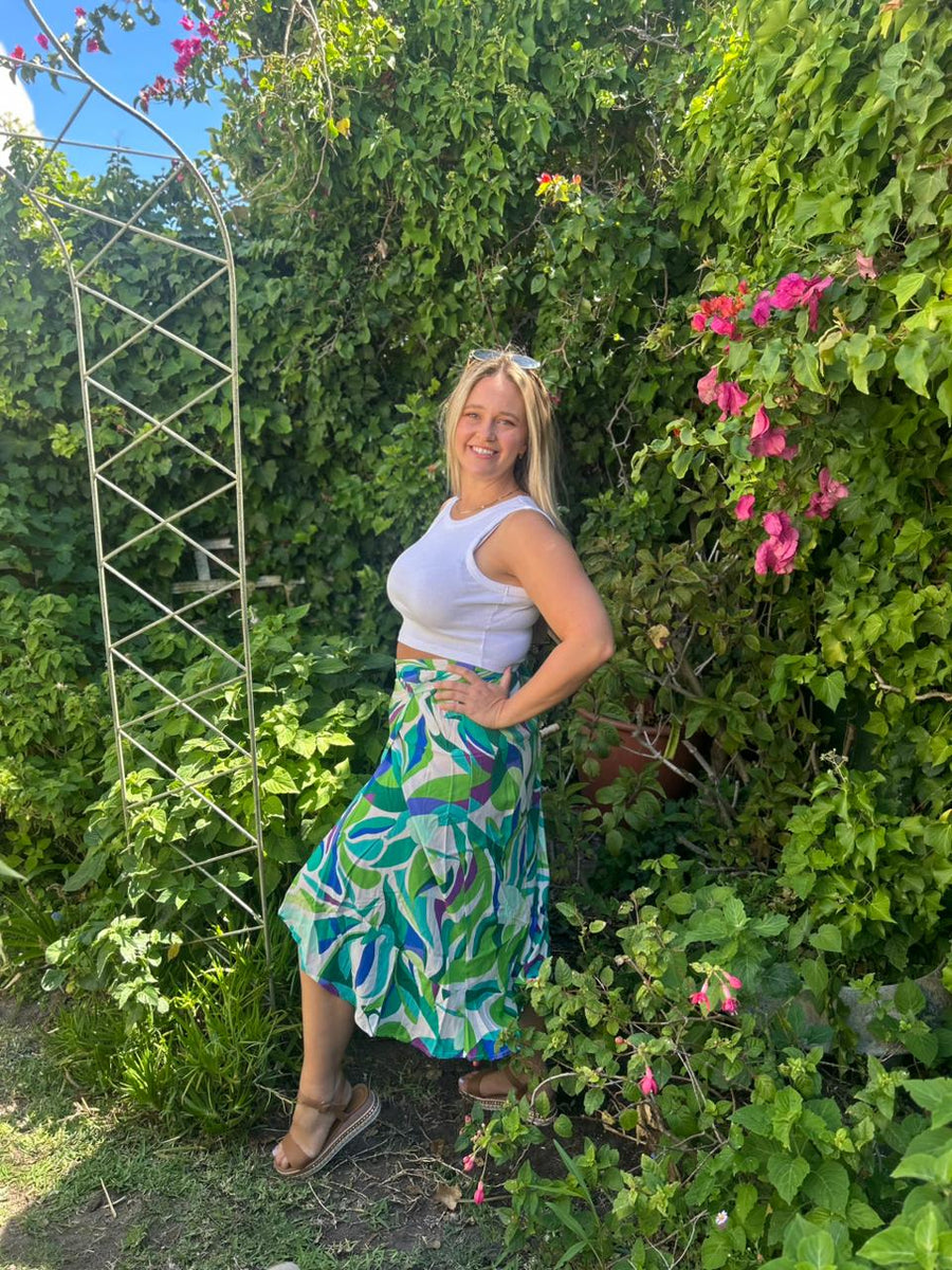 Retro Wrap Skirt | Mon Ami by Collette
