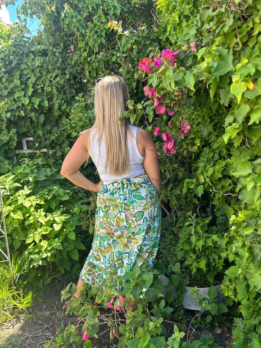 L'Appartement♡WRAP SKIRT with ORGANDY♡38 Leaf Wrap Skirt | Mon Ami by Collette