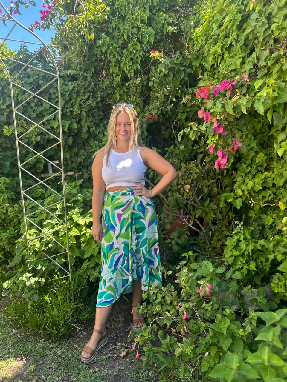 Retro Wrap Skirt | Mon Ami by Collette