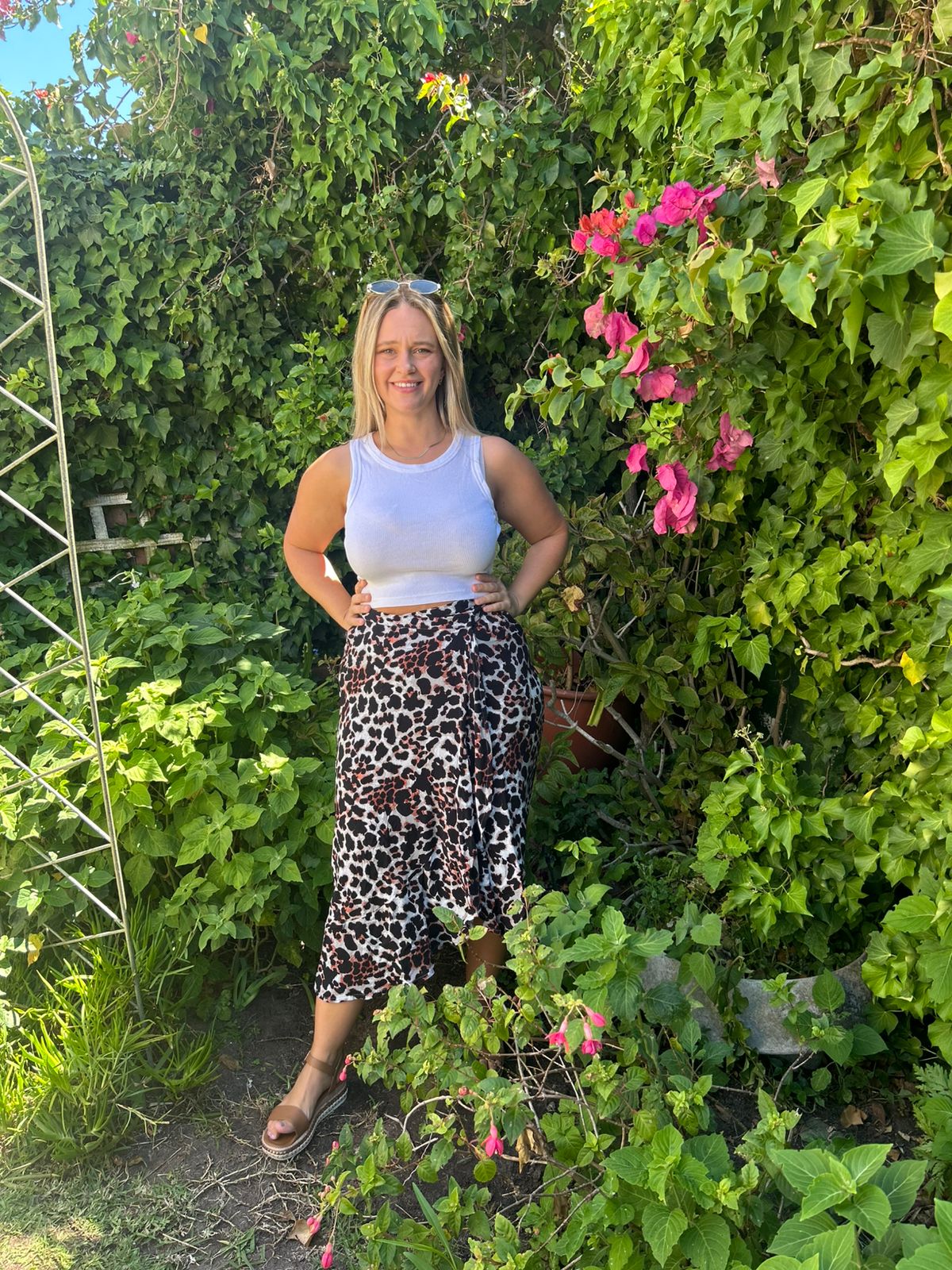 L'Appartement♡WRAP SKIRT with ORGANDY♡38 Cheetah Wrap Skirt | Mon Ami by Collette