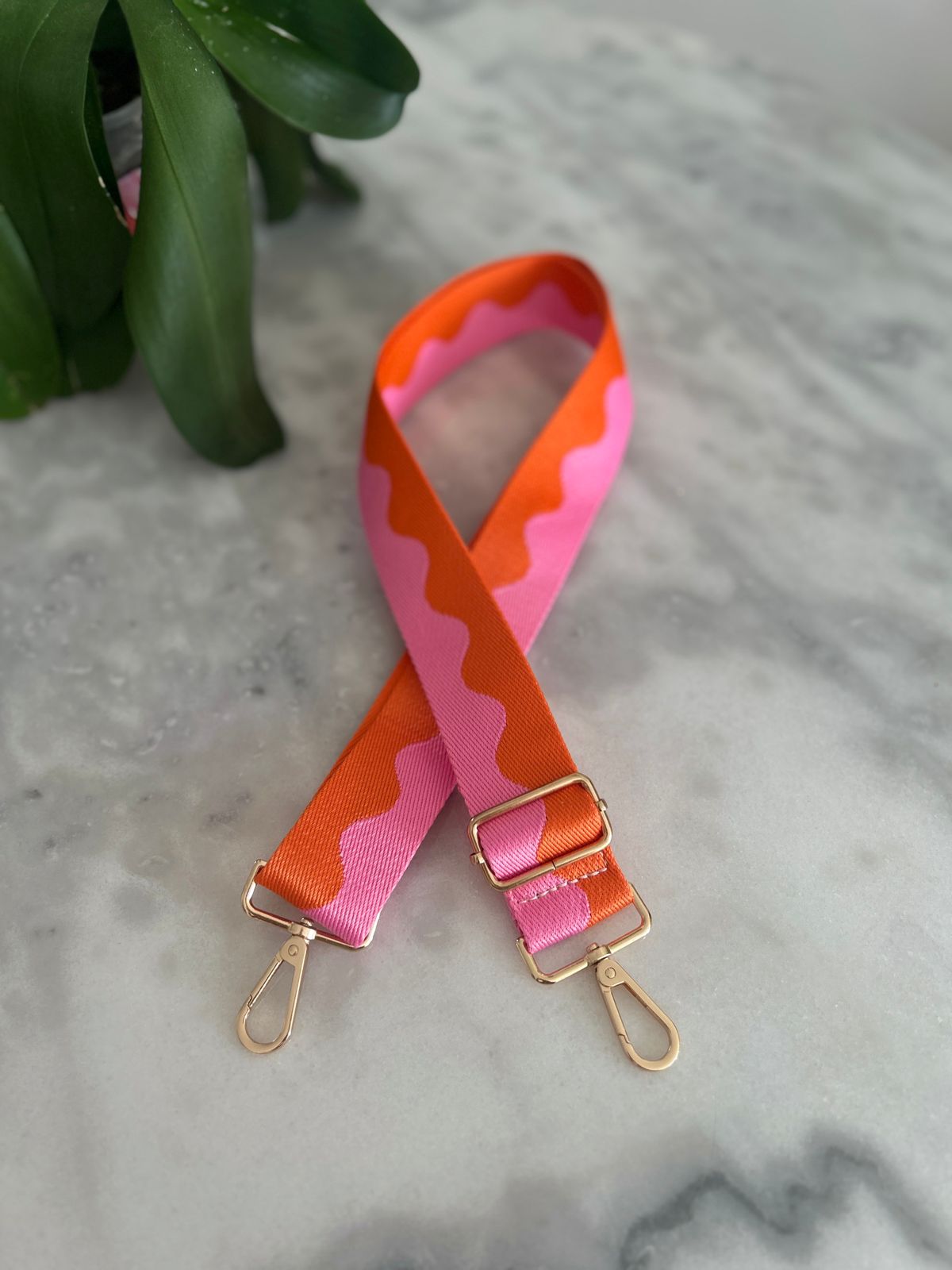 Pink/Orange Bag strap