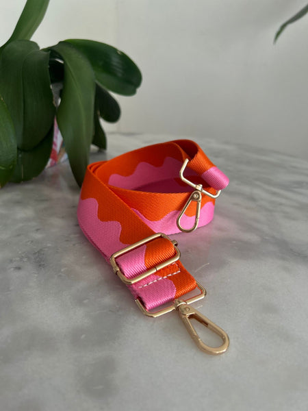 Pink/Orange Bag strap